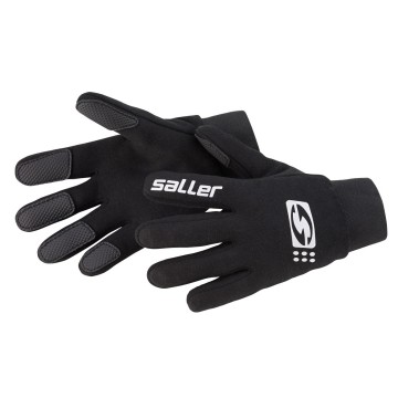 Feldspielerhandschuh sallerbasic schwarz frontalansicht