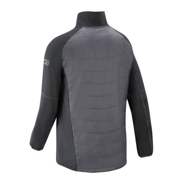 Hybridjacke sallerstorm grau anthrazit rueckansicht