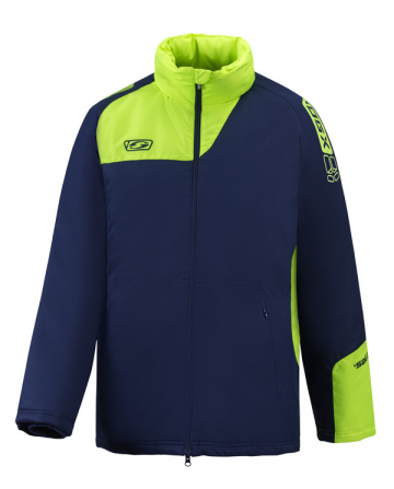 Saller icon neon geel winterjas